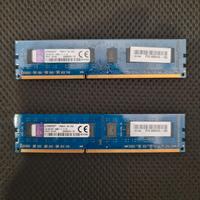 2PZ Memoria Kingston 4 GB PC3-12800U DDR3-1600