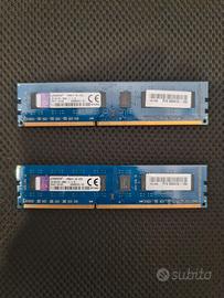 2PZ Memoria Kingston 4 GB PC3-12800U DDR3-1600