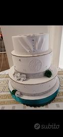 torta scenografica per feste fatta a mano