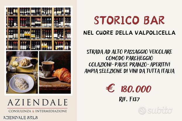 Storico bar nel cuore della valpolicella