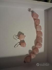 bracciale più orecchini 