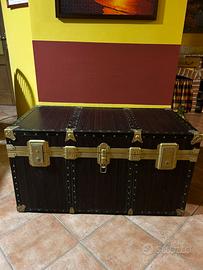 Baule vintage stile antico