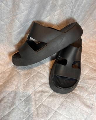 Ciabatte Crocs nere 37-38