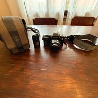 YASHICA 200-AF fotocamera vintage