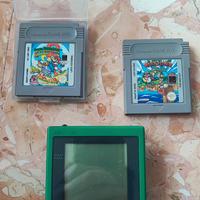 Game boy Pocket con due giochi
