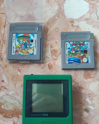 Game boy Pocket con due giochi