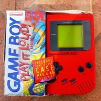 Nintendo Game Boy Originale rosso tasti neri