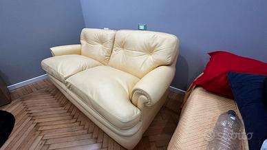 Divano in pelle Poltrona Frau