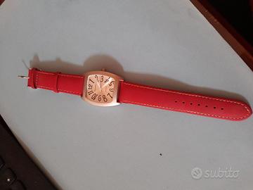 Orologio da polso con cassa rettangolare