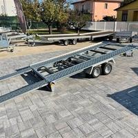 Rimorchio Stema trasporto auto/cose basculante bi
