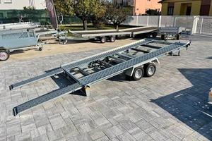 Rimorchio Stema trasporto auto/cose basculante bi