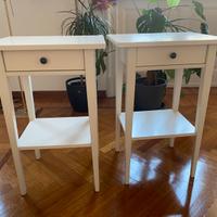 Comodino bianco hemnes ikea