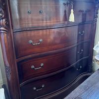 Comó in stile barocco Luigi IV con intarsi