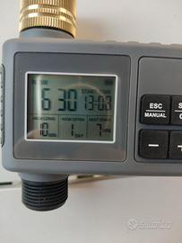 RIOGOO Timer per rubinetto da giardino esterno