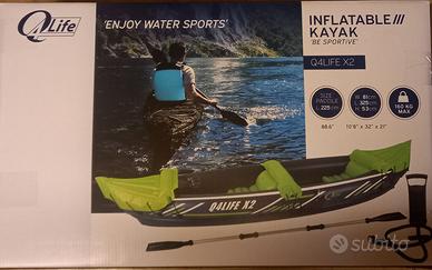 Kayak gonfiabile 2 posti