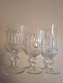 Servizio 18 Bicchieri Cristal d'Arques Longchamp