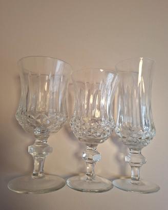 Servizio 18 Bicchieri Cristal d'Arques Longchamp
