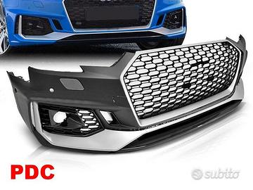 Paraurti anteriore AUDI A4 B9 15-19 RS4 Look ABS