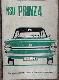 Uso e manutenzione NSU PRINZ 4