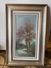 Quadro g. Vigliani ad olio