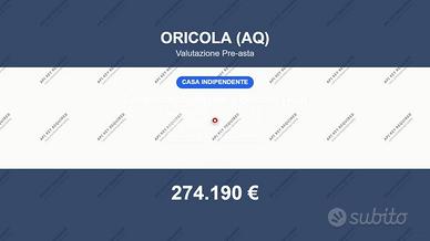 Immobile in asta di 93 m² a Oricola