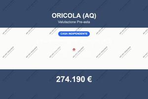 Immobile in asta di 93 m² a Oricola