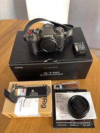 Fujifilm X-T50 KIT XC15-45mmF3.5-5.6Argento