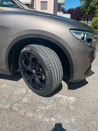 cerchi da 20 mak Lario neri per alfa romeo stelvio