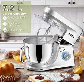 CHeflee Impastatrice Planetaria.1800W，7,2 L.Silver