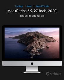 Apple iMac Retina 5K, 27 pollici