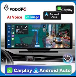 schermo con dashcam android 