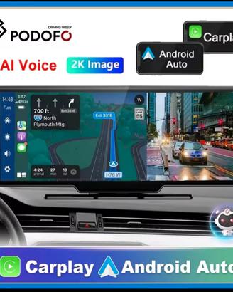 schermo con dashcam android 