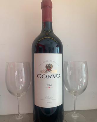 Vino Rosso Corvo del 2004 da 3 litri