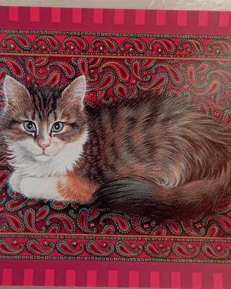 Postcards amanti dei gatti di Annie Ivory 