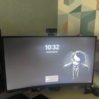 Monitor Samsung gaming curvo 27 pollici 240 Hz