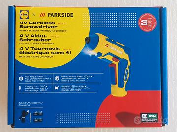 Avvitatore Parkside Edizione Limitata *NUOVO*
