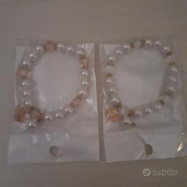 braccialetti con perle