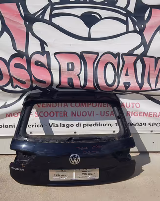 VOLKSWAGEN TIGUAN PORTELLONE BAGAGLIAIO POSTERIORE