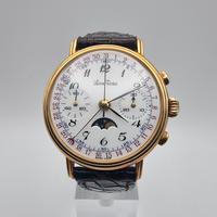 Lucien Rochat Oro 18kt Crono Automatico Fasi luna