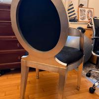 poltrona cavallino nero