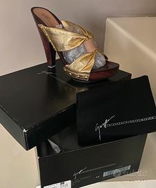 Mules oro - Giuseppe Zanotti