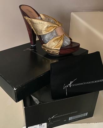Mules oro - Giuseppe Zanotti