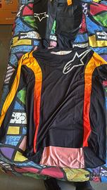 Tuta cross alpinestars