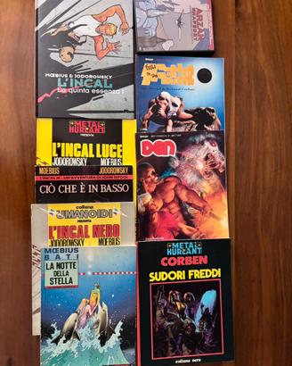 fumetti dvd moebius/jodorowsky-richard corben
