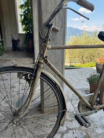 Bicicletta Bianchi d'epoca originale anni '30