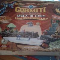 Isola di gorm e isola vulcanica