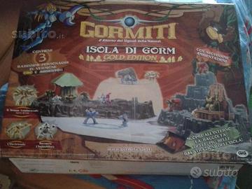 Isola di gorm e isola vulcanica