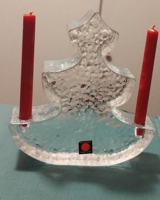 ALBERO DI NATALE  IN VETRO
