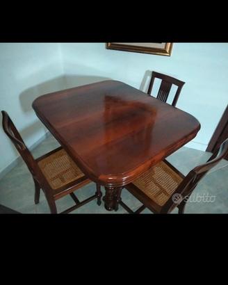 tavolo francese 4 sedie
