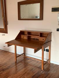 Scrivania scrittoio in legno massello